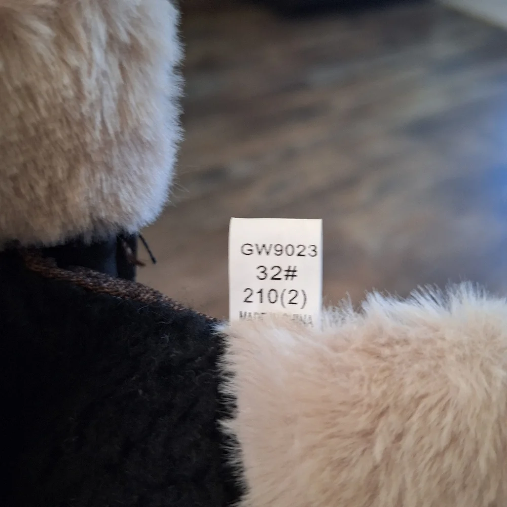 Hobibear Kids Brown and Black Winter Boots